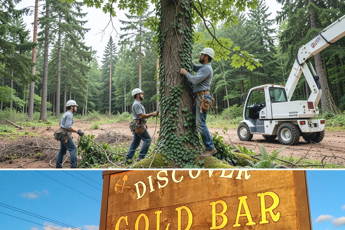 Confined-space tree removal in Gold Bar, Snohomish County, WA - This service can be performed year-round in the Puget Sound climate but requires extra caution during wet seasons when ground...
