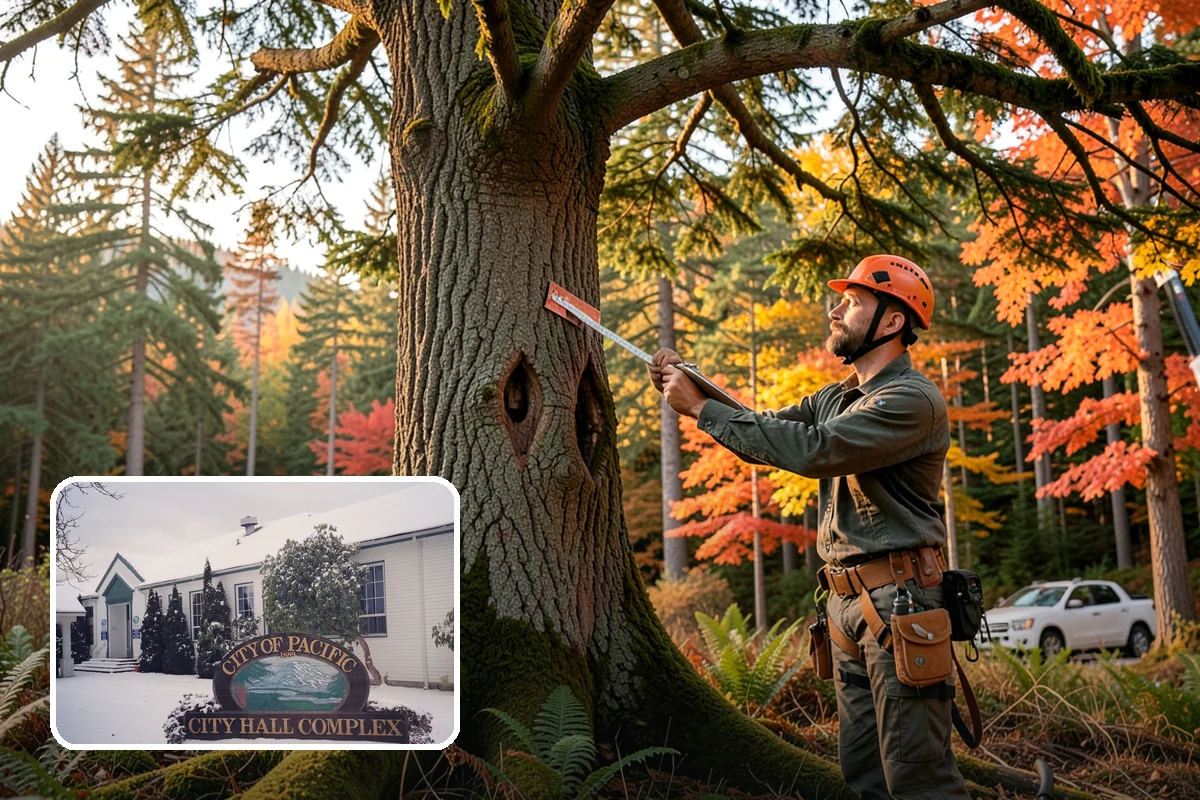Confined-space tree removal in Pacific, King County, WA - Removes safety hazards and reduces liability