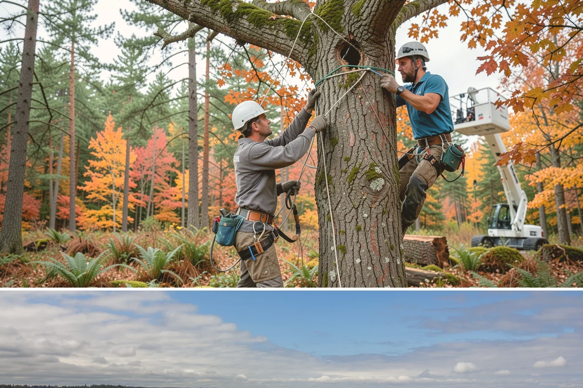 Confined-space tree removal in University Place, Pierce County, WA - This service can be performed year-round in the Puget Sound climate but requires extra caution during wet seasons when ground...