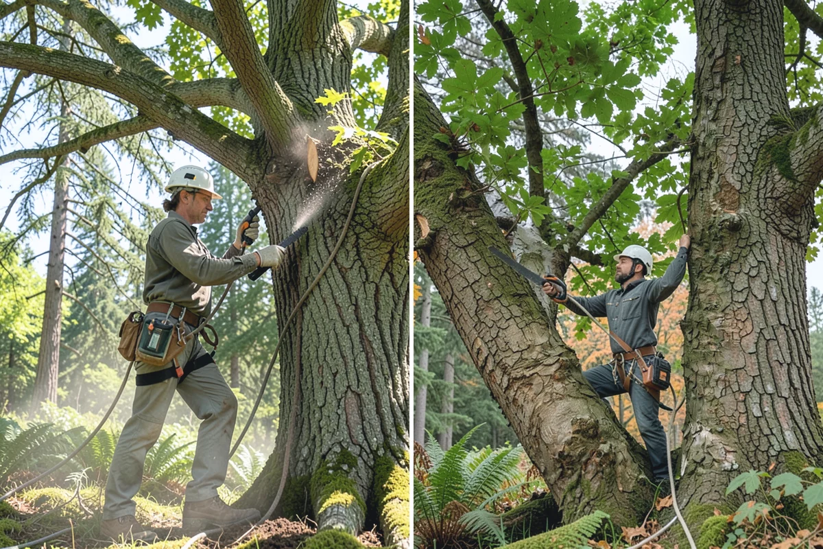 Construction Clearance in Auburn, King County, WA - Identify trees to retain and their protection zones