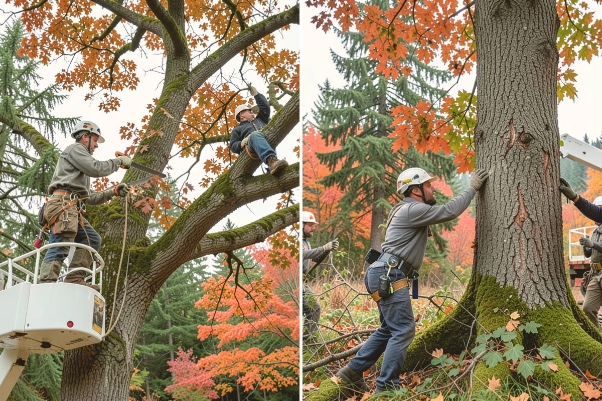 Construction Clearance in Bothell, King County, WA - Identify trees to retain and their protection zones