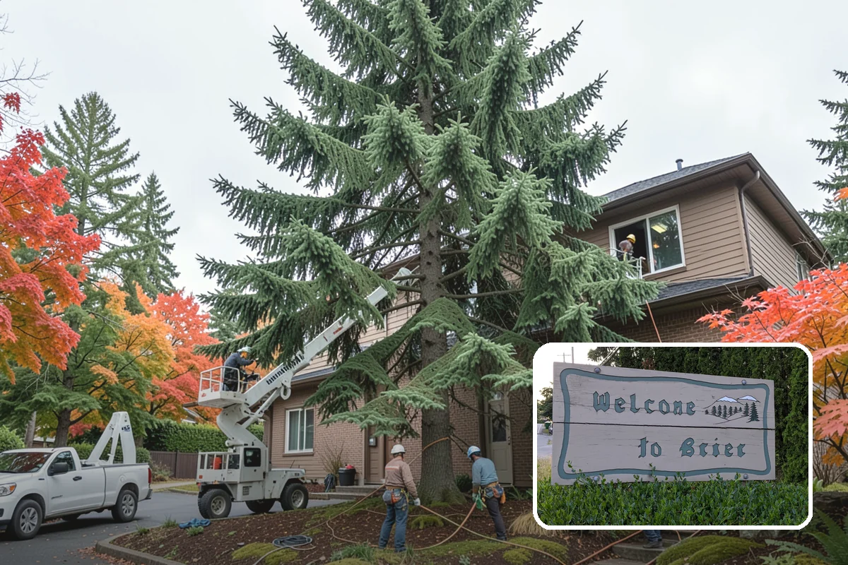 Construction Clearance in Brier, Snohomish County, WA - Protects valued trees during projects