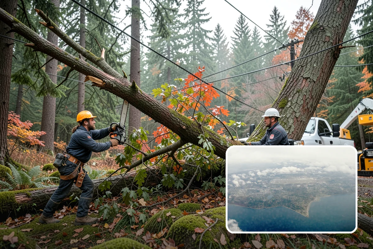 Construction Clearance in Burien, King County, WA - Protects valued trees during projects