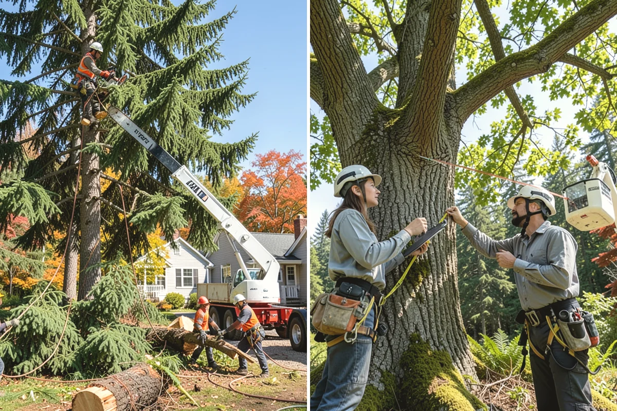 Construction Clearance in Burien, King County, WA - Identify trees to retain and their protection zones