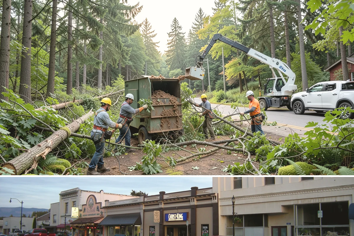 Construction Clearance in Burlington, Skagit County, WA - This service can be performed year-round in Washington State weather conditions but may require special ground protection...
