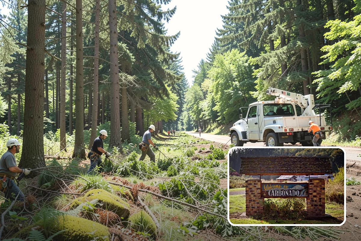 Construction Clearance in Carbonado, Pierce County, WA - Protects valued trees during projects