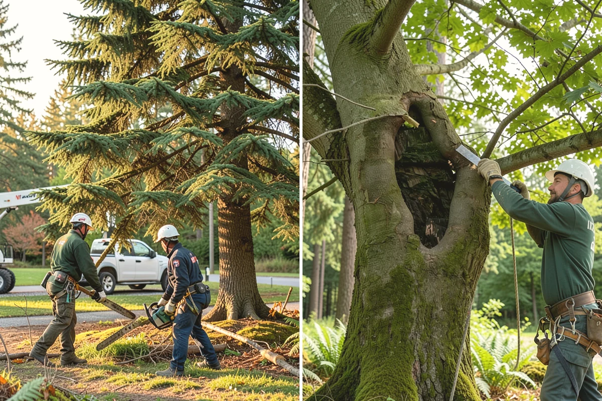 Construction Clearance in Carbonado, Pierce County, WA - Identify trees to retain and their protection zones