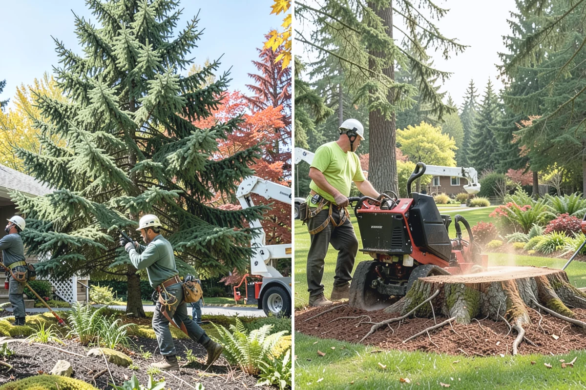 Construction Clearance in Coupeville, Island County, WA - Identify trees to retain and their protection zones