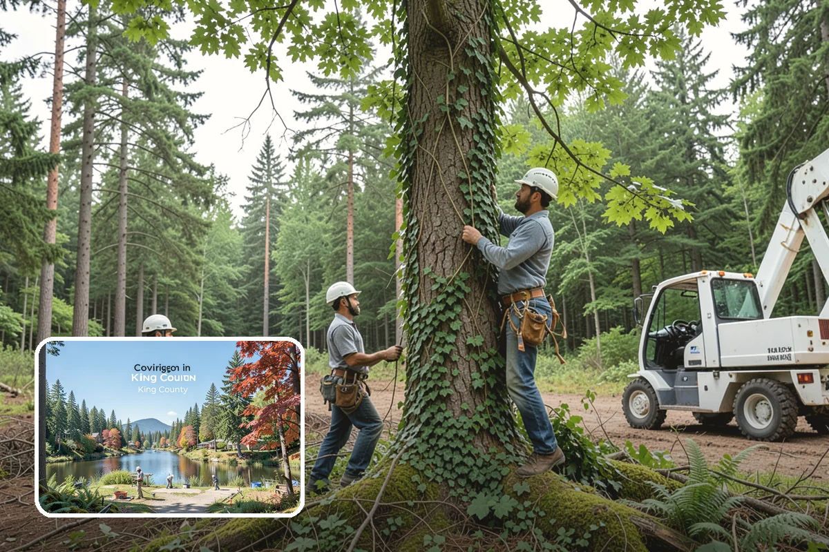 Construction Clearance in Covington, King County, WA - Protects valued trees during projects