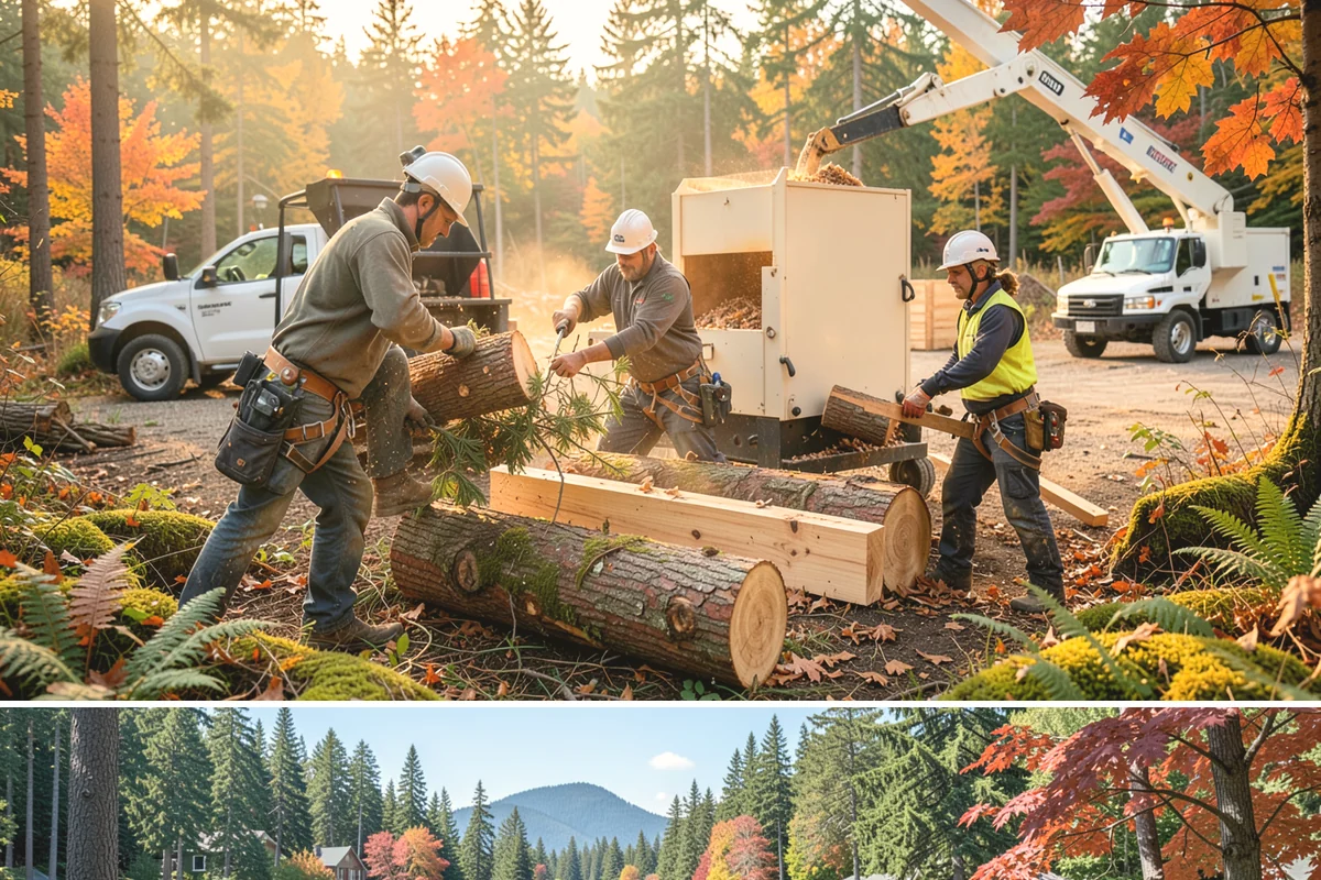 Construction Clearance in Covington, King County, WA - This service can be performed year-round in Washington State weather conditions but may require special ground protection...