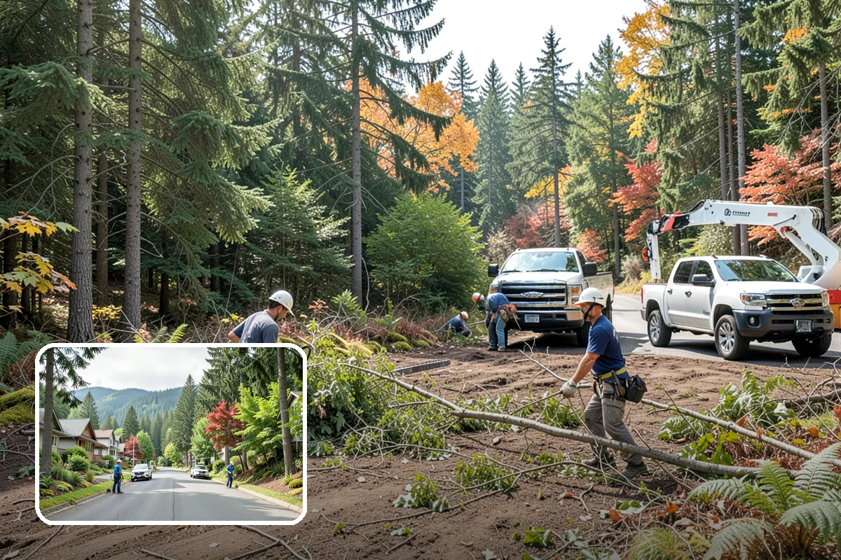 Construction Clearance in Darrington, Snohomish County, WA - Protects valued trees during projects