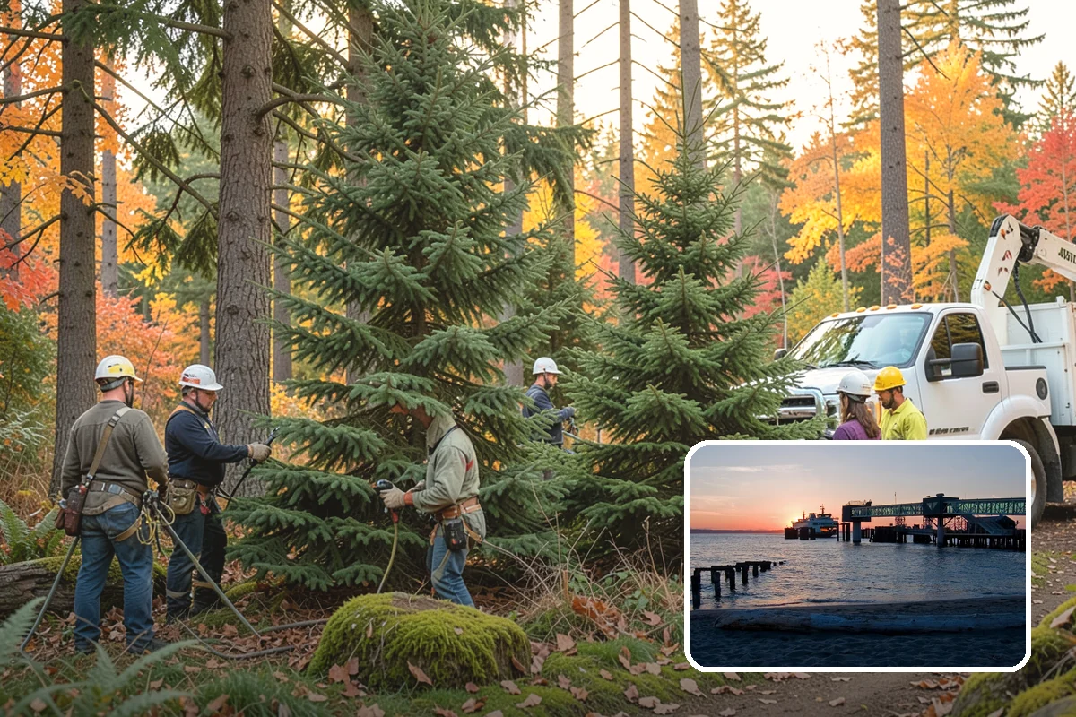 Construction Clearance in Edmonds, Snohomish County, WA - Protects valued trees during projects