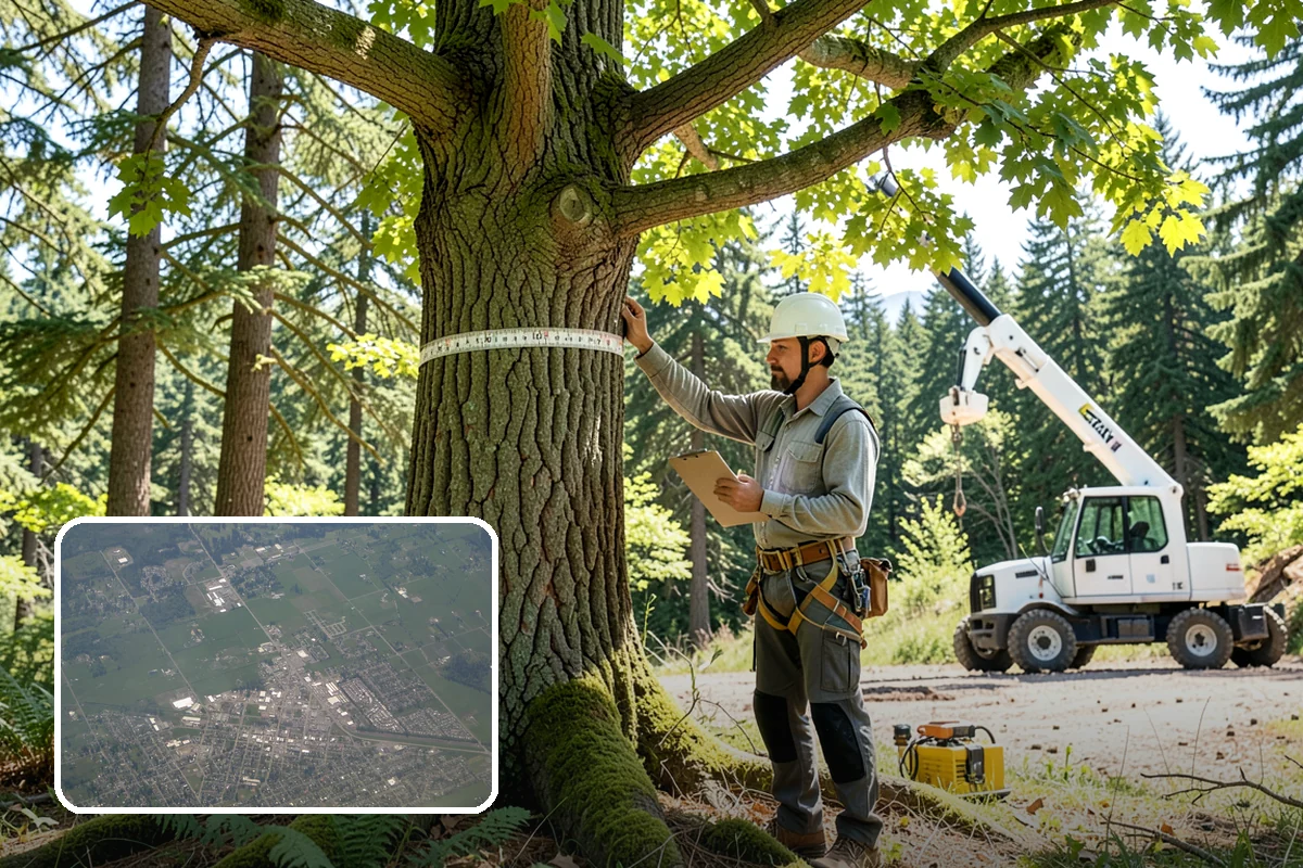 Construction Clearance in Enumclaw, King County, WA - Protects valued trees during projects