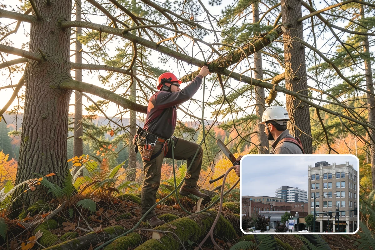 Construction Clearance in Everett, Snohomish County, WA - Protects valued trees during projects