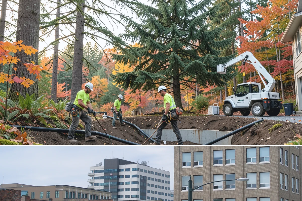 Construction Clearance in Everett, Snohomish County, WA - This service can be performed year-round in Washington State weather conditions but may require special ground protection...