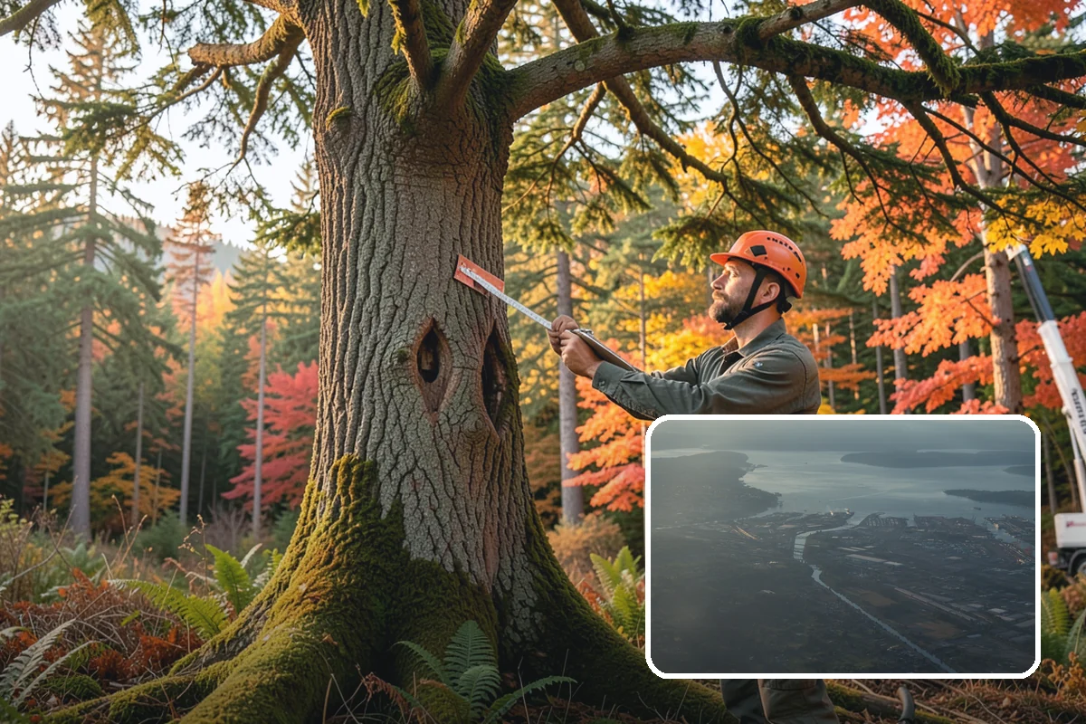 Construction Clearance in Fife, Pierce County, WA - Protects valued trees during projects