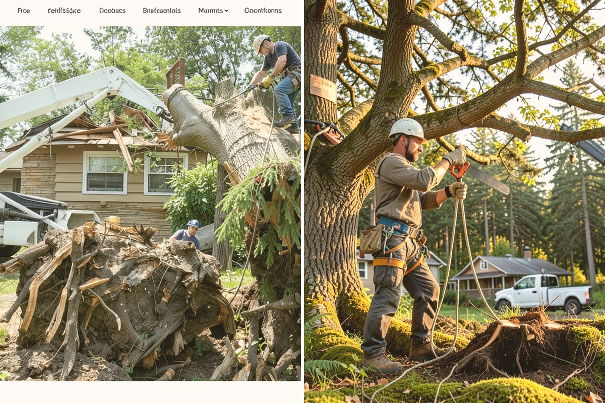 Construction Clearance in Fife, Pierce County, WA - Identify trees to retain and their protection zones