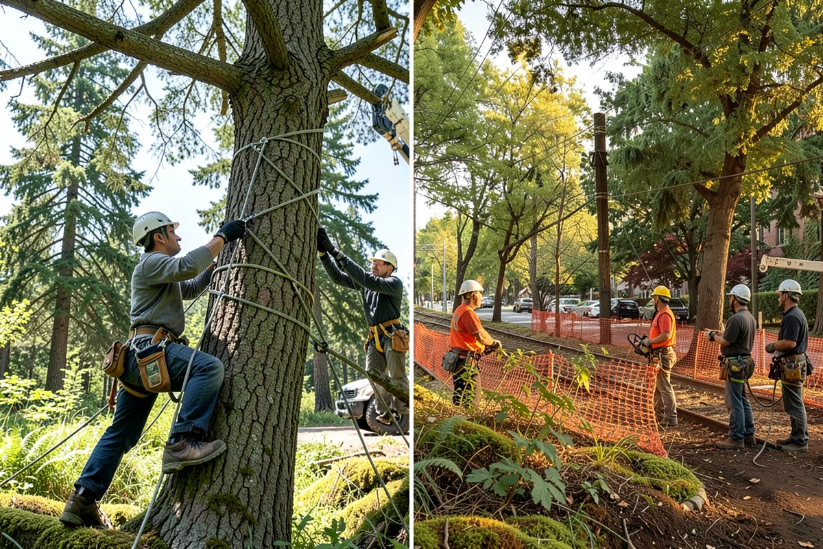 Construction Clearance in Gig Harbor, Pierce County, WA - Identify trees to retain and their protection zones