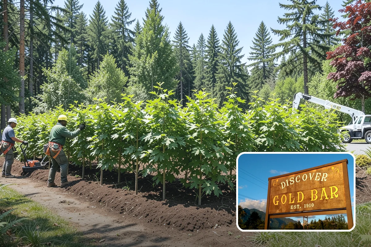 Construction Clearance in Gold Bar, Snohomish County, WA - Protects valued trees during projects
