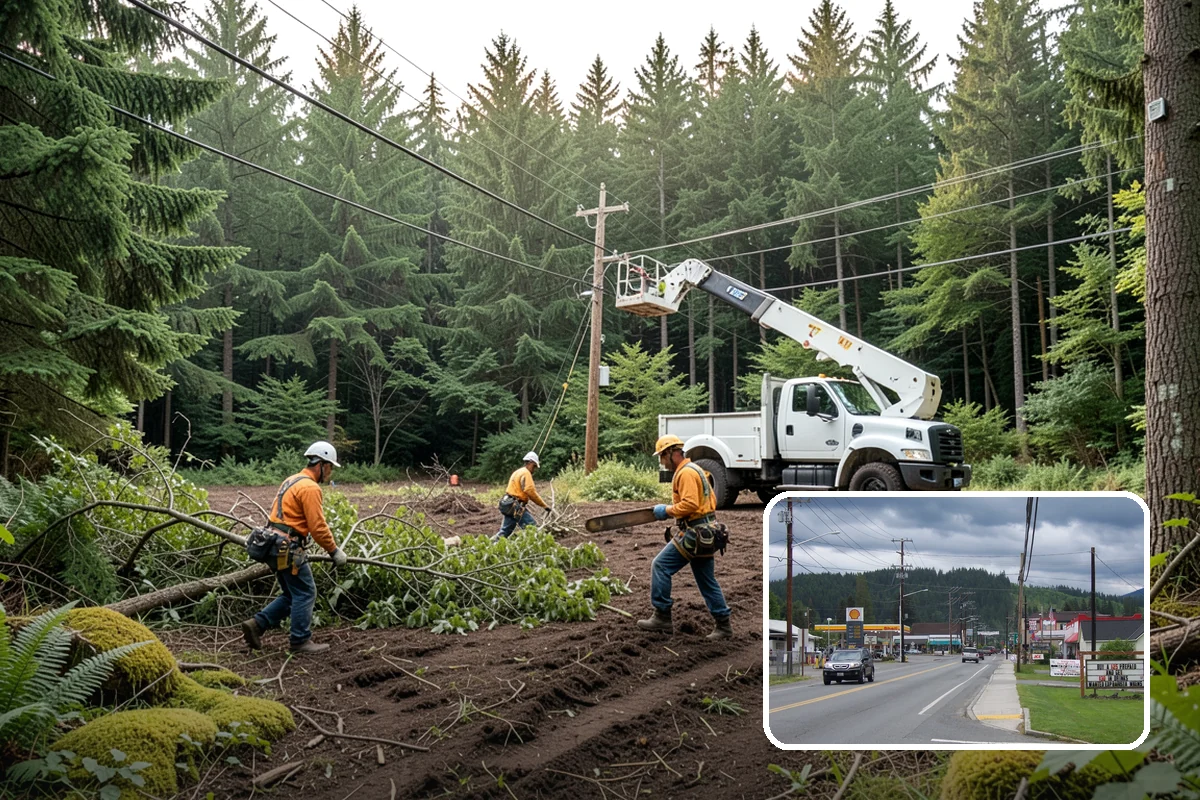 Construction Clearance in Granite Falls, Snohomish County, WA - Protects valued trees during projects