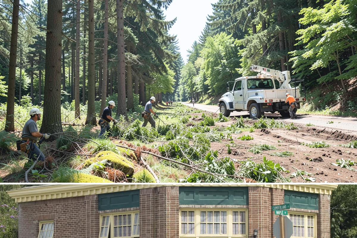 Construction Clearance in Hamilton, Skagit County, WA - This service can be performed year-round in Washington State weather conditions but may require special ground protection...