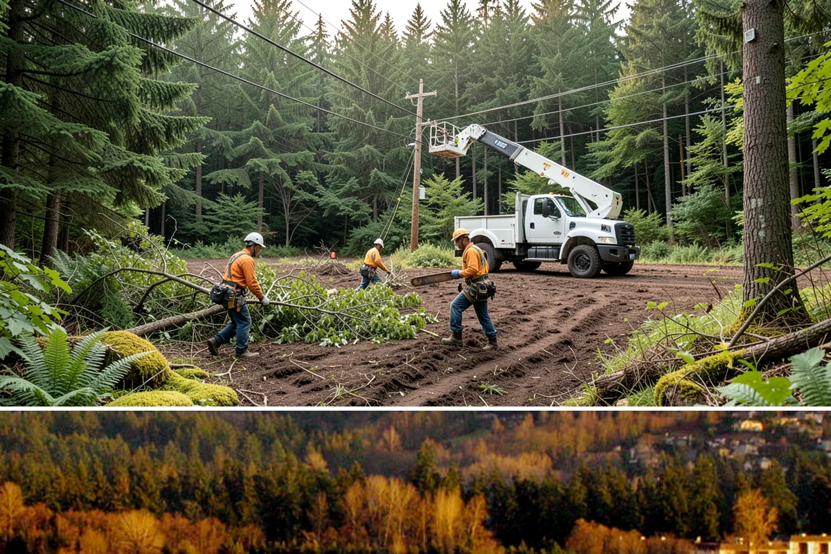Construction Clearance in Kenmore, King County, WA - This service can be performed year-round in Washington State weather conditions but may require special ground protection...