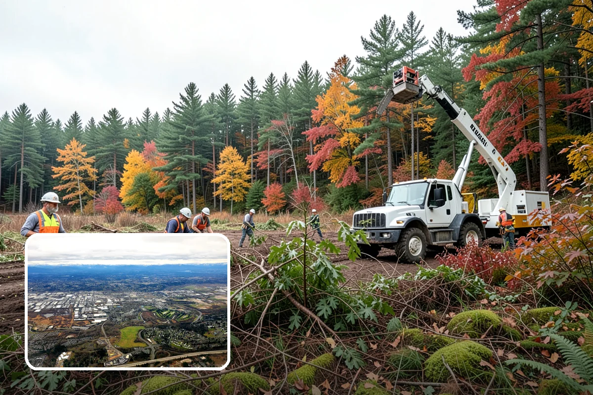 Construction Clearance in Kent, King County, WA - Protects valued trees during projects