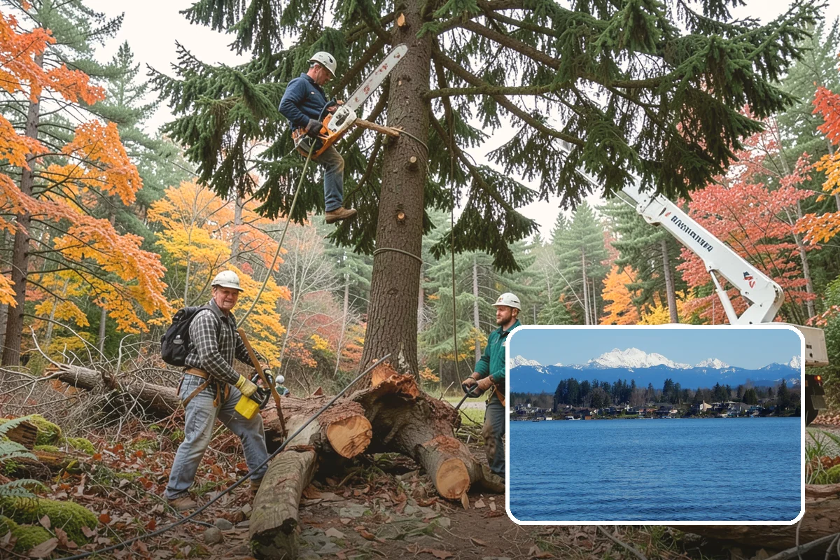 Construction Clearance in Lake Stevens, Snohomish County, WA - Protects valued trees during projects