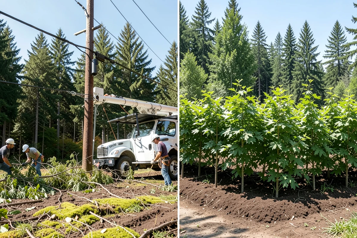 Construction Clearance in Lakewood, Pierce County, WA - Identify trees to retain and their protection zones