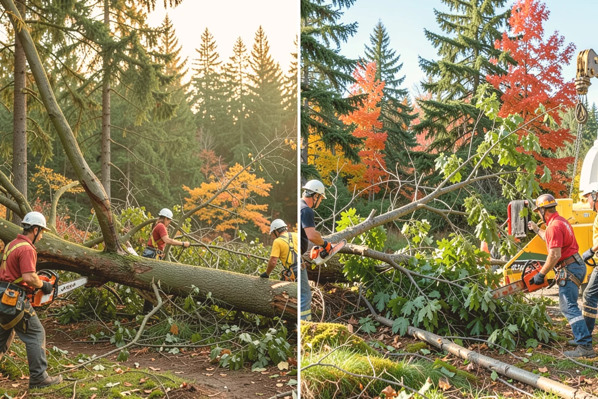 Construction Clearance in Lynnwood, Snohomish County, WA - Identify trees to retain and their protection zones