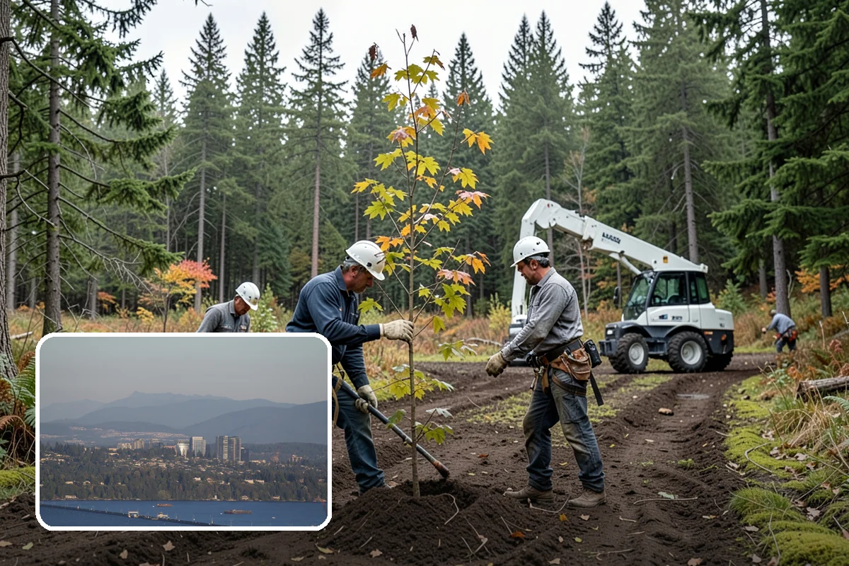 Construction Clearance in Medina, King County, WA - Protects valued trees during projects