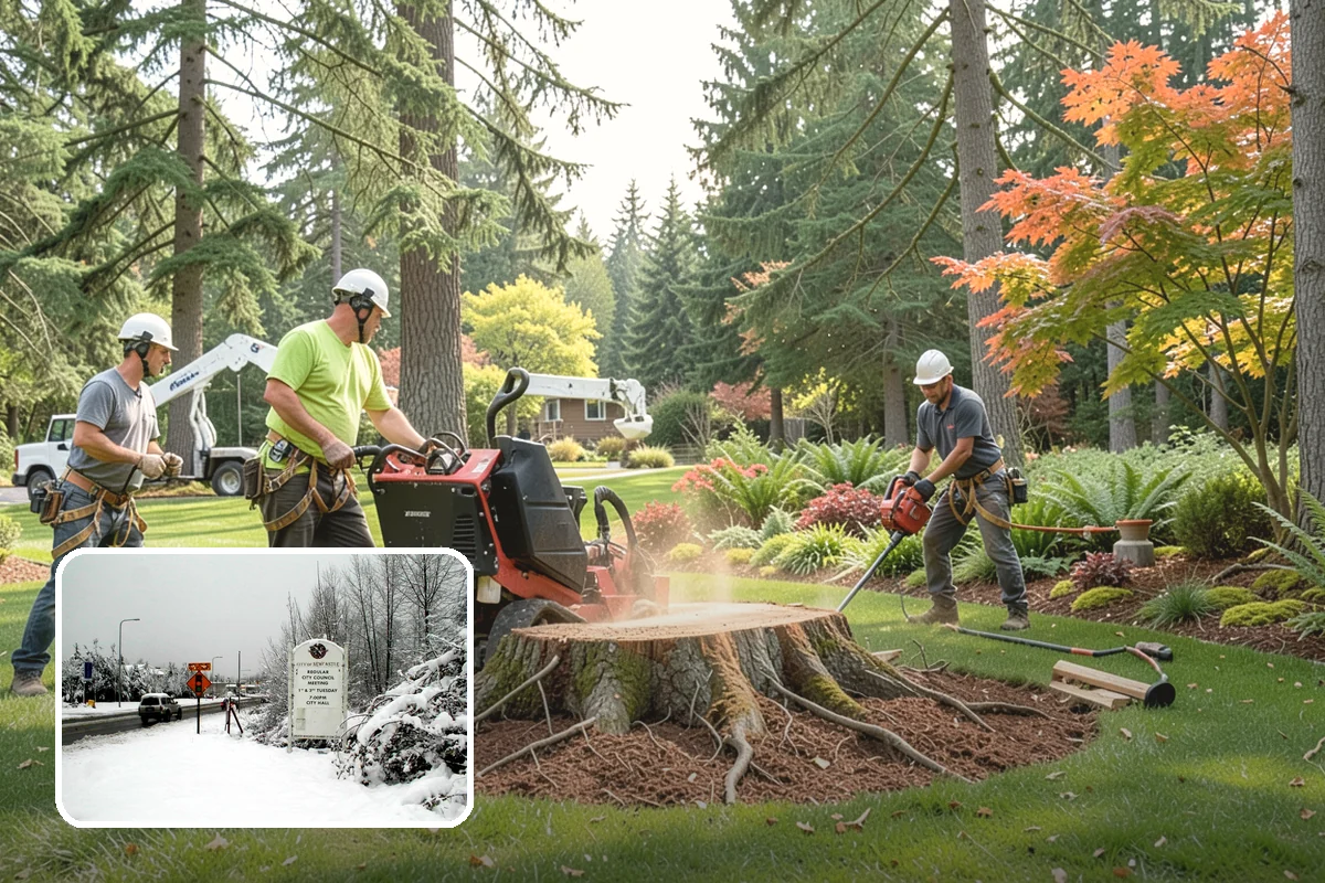 Construction Clearance in Newcastle, King County, WA - Protects valued trees during projects