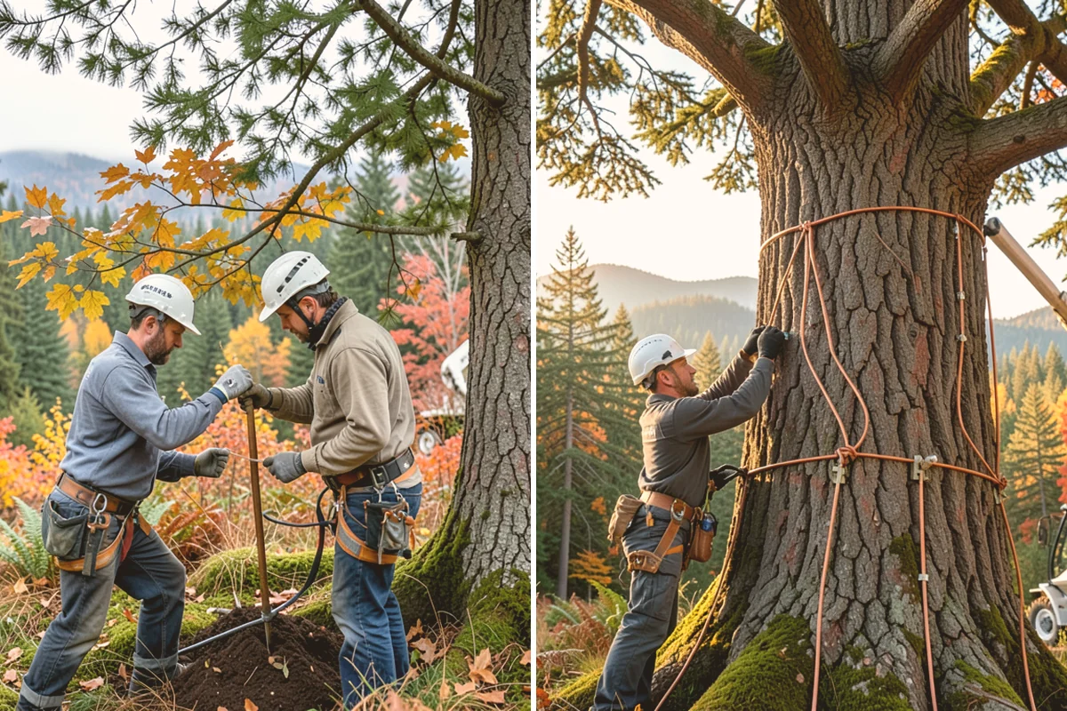 Construction Clearance in Newcastle, King County, WA - Identify trees to retain and their protection zones