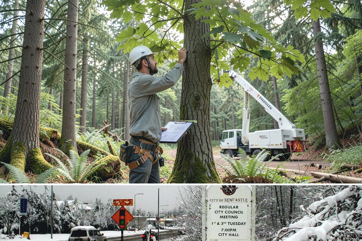 Construction Clearance in Newcastle, King County, WA - This service can be performed year-round in Washington State weather conditions but may require special ground protection...