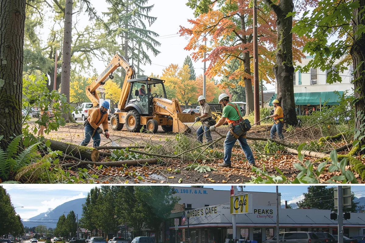 Construction Clearance in North Bend, King County, WA - This service can be performed year-round in Washington State weather conditions but may require special ground protection...