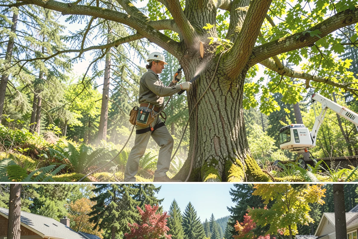 Construction Clearance in Orting, Pierce County, WA - This service can be performed year-round in Washington State weather conditions but may require special ground protection...