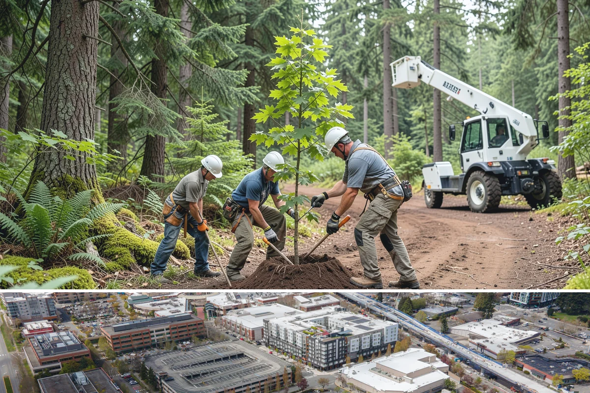 Construction Clearance in Redmond, King County, WA - This service can be performed year-round in Washington State weather conditions but may require special ground protection...