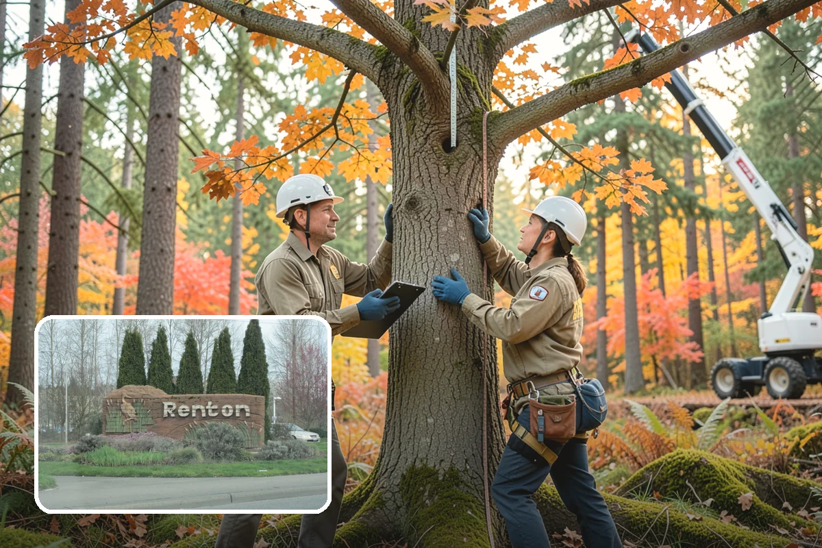 Construction Clearance in Renton, King County, WA - Protects valued trees during projects