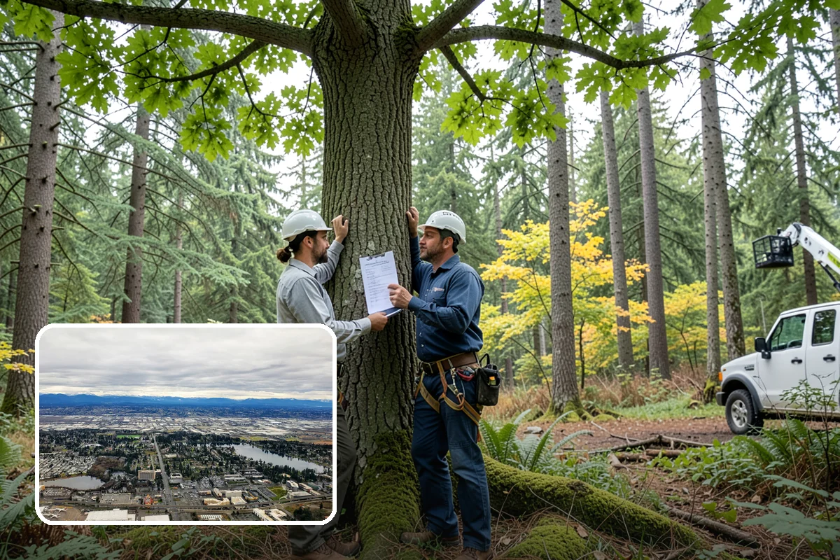Construction Clearance in SeaTac, King County, WA - Protects valued trees during projects