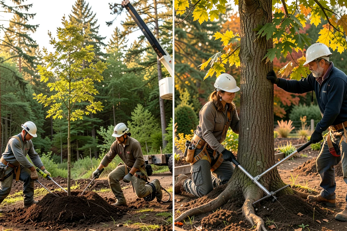 Construction Clearance in Seattle, King County, WA - Identify trees to retain and their protection zones
