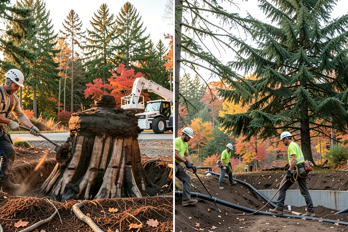 Construction Clearance in Sedro-Woolley, Skagit County, WA - Identify trees to retain and their protection zones