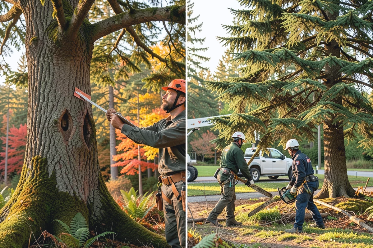 Construction Clearance in South Prairie, Pierce County, WA - Identify trees to retain and their protection zones
