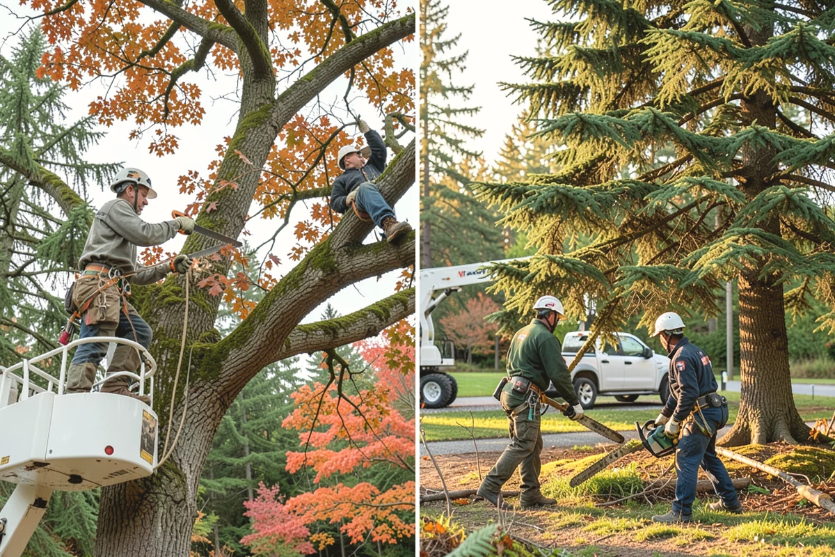 Construction Clearance in Steilacoom, Pierce County, WA - Identify trees to retain and their protection zones