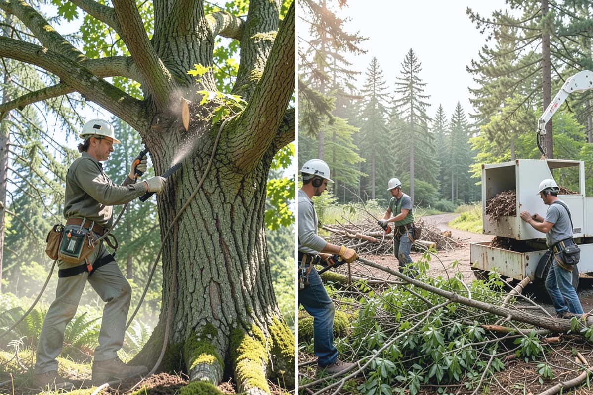 Construction Clearance in Sumner, Pierce County, WA - Identify trees to retain and their protection zones