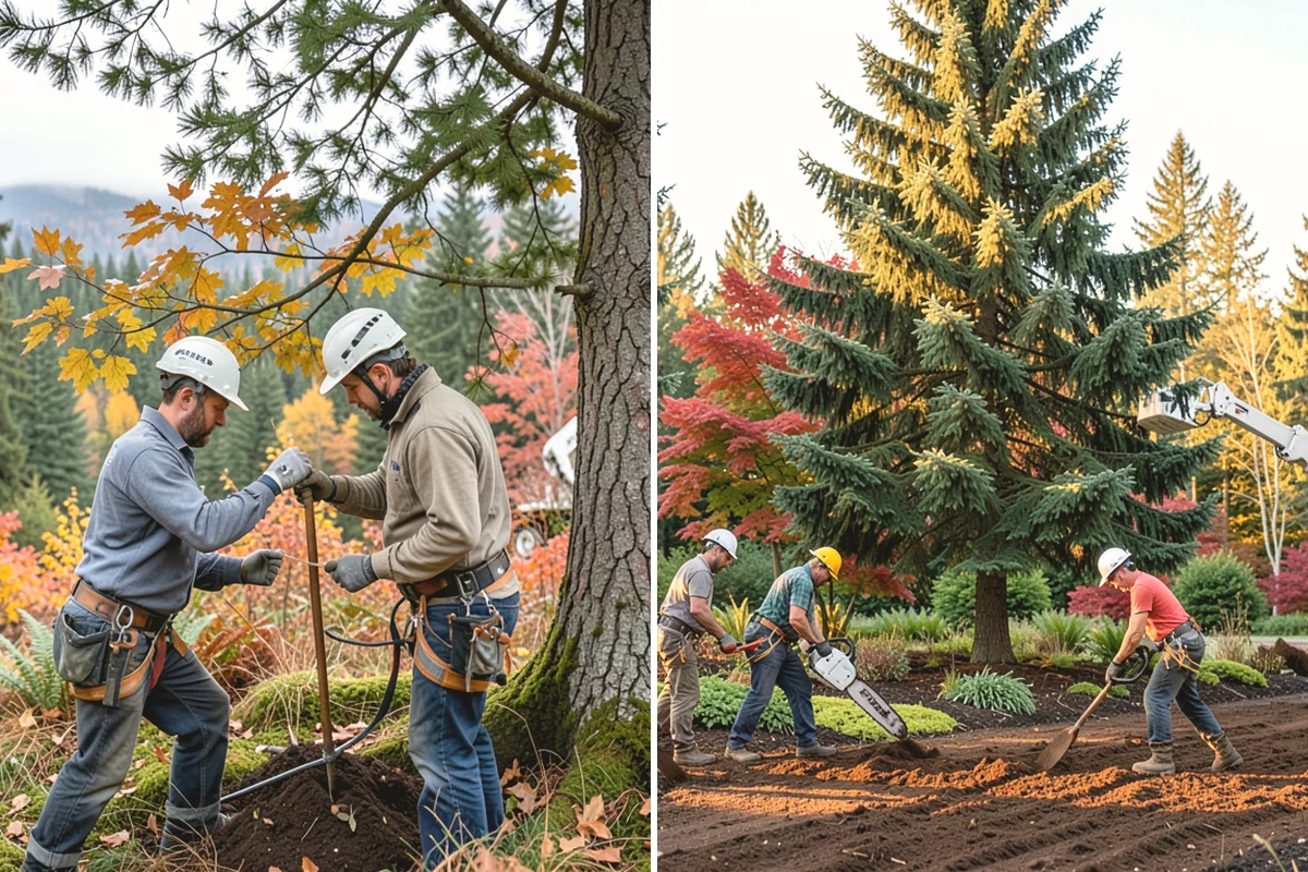 Construction Clearance in University Place, Pierce County, WA - Identify trees to retain and their protection zones