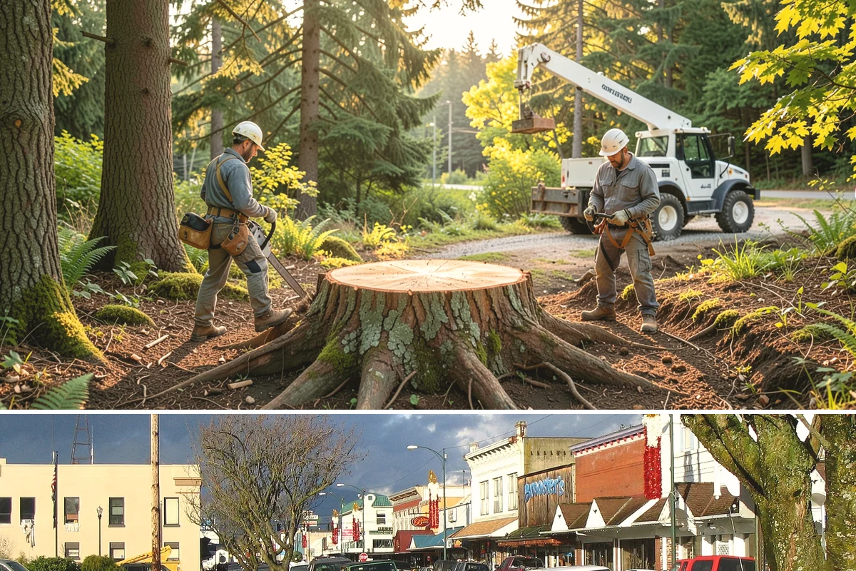 Construction tree protection fencing in Arlington, Snohomish County, WA - This service can be performed year-round in the Puget Sound region but must occur before ground-disturbing construction begins to...
