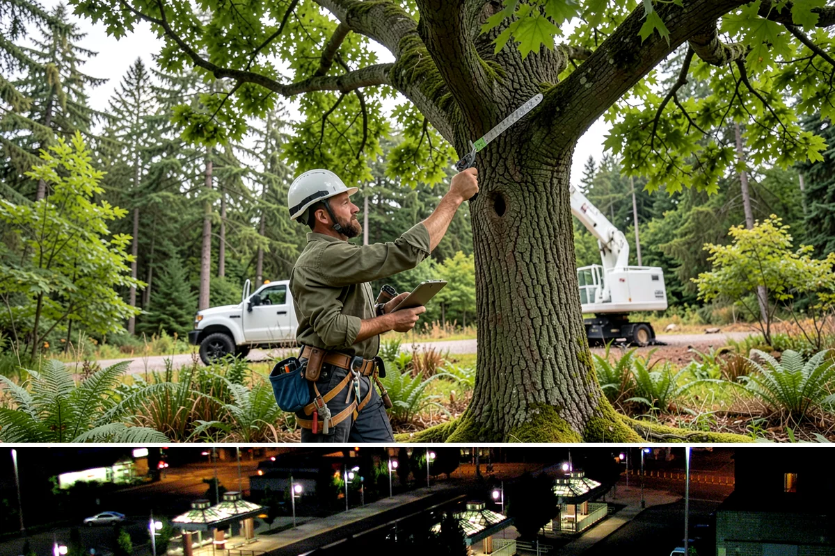 Construction tree protection fencing in Auburn, King County, WA - This service can be performed year-round in the Puget Sound region but must occur before ground-disturbing construction begins to...