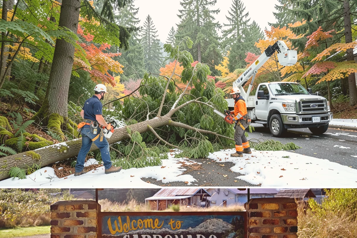 Construction tree protection fencing in Carbonado, Pierce County, WA - This service can be performed year-round in the Puget Sound region but must occur before ground-disturbing construction begins to...