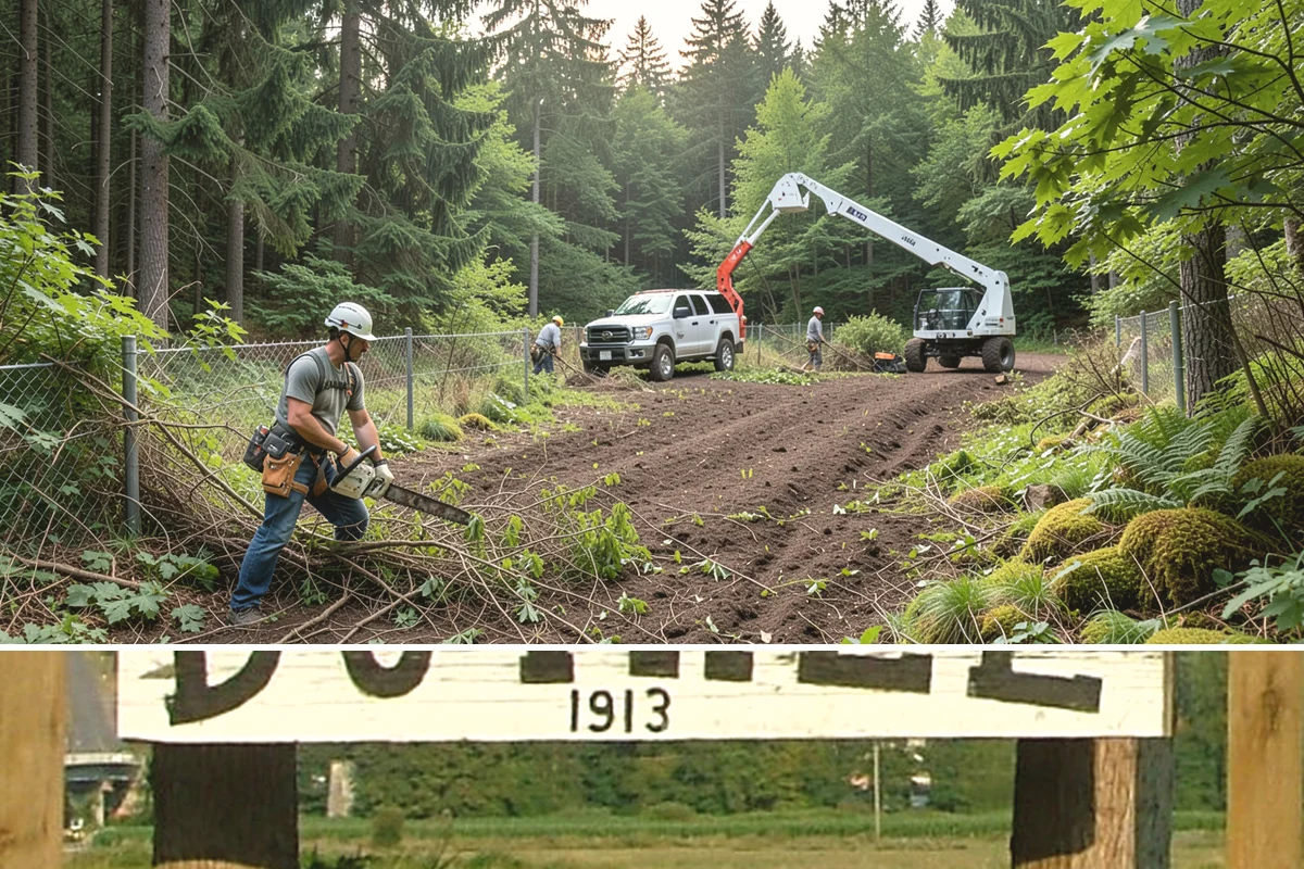 Construction tree protection fencing in Duvall, King County, WA - This service can be performed year-round in the Puget Sound region but must occur before ground-disturbing construction begins to...