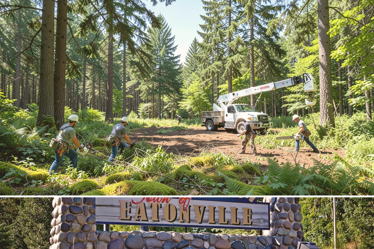 Construction tree protection fencing in Eatonville, Pierce County, WA - This service can be performed year-round in the Puget Sound region but must occur before ground-disturbing construction begins to...